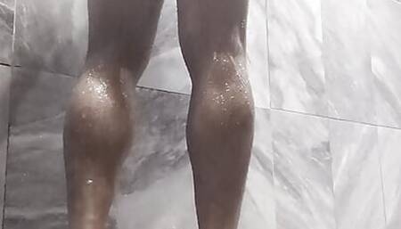 Black Man Post Gym Shower (Part 1)