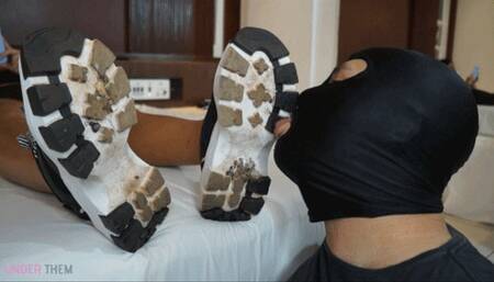 Licking Alyssa's Sneakers