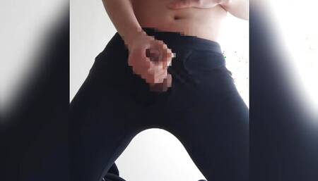 Standing masturbation
