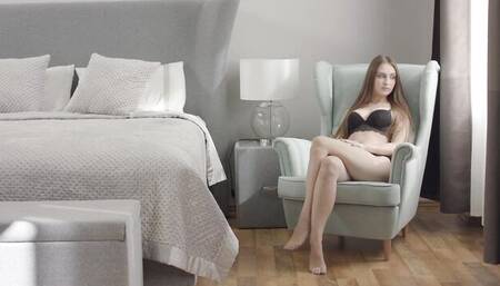 Sexy teen action with shaggy Katya from Defloration TV