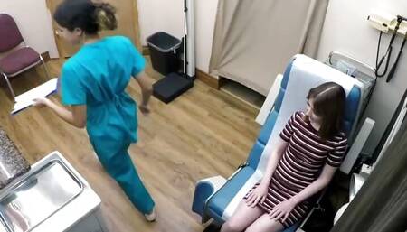 Become Doctor Tampa, Surprise Neighbor Daisy Bean, Do Her 1st Gyno Exam EVER Doctor-Tampacom