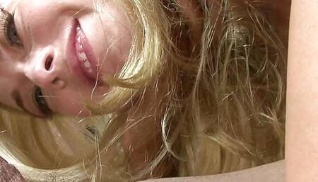 Blonde Teen Takes Thick Black Cock In Mouth And Pussy