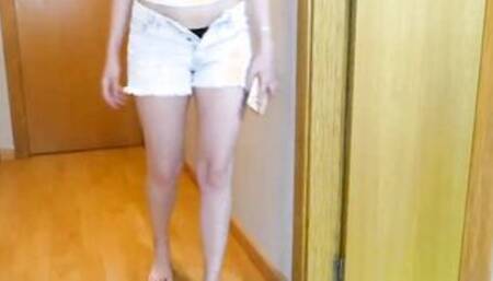 Hot Blonde Watches Room Mate Fucking Her Bf