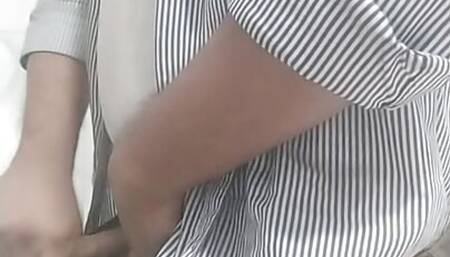 Cum in the office washroom part 2