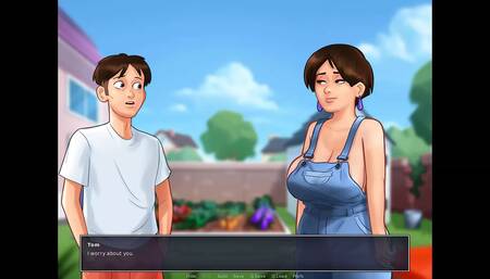 Summertime Saga: MILF Milks Her Tits And Sells The Milk In The Town - Ep107