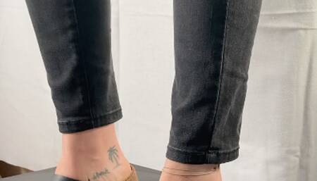 A Shoejob and CBT experience in Birkenstock Gizeh Sandals - Multi - HD