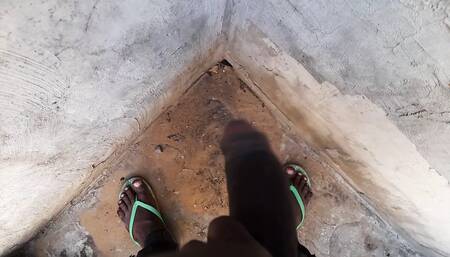 jacking off in the open air, it was really nice