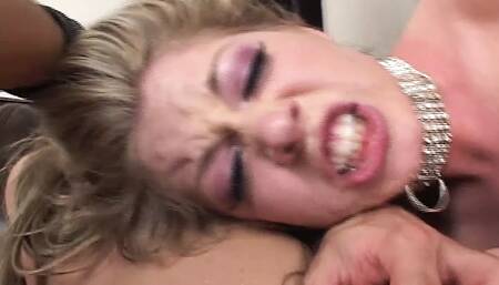 Haley Scott gets fucked by three well-hung men