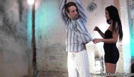 Sassy Isabella Chrystin at domination movie