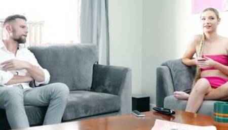 Asian MILF stepmom knew what happened