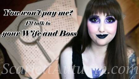 Private Investigator Blackmails you - WMV 1080p