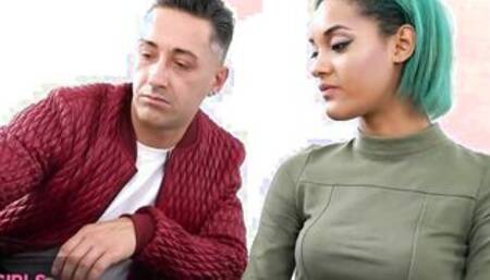 GIRLSRIMMING - Voluptuous anal pleasure  with amazingly hot black Capri Lmonde