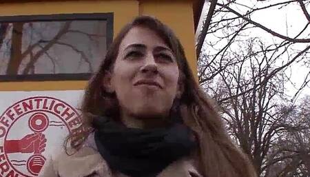 Sexy brunette doggystyle for maximum enjoyment