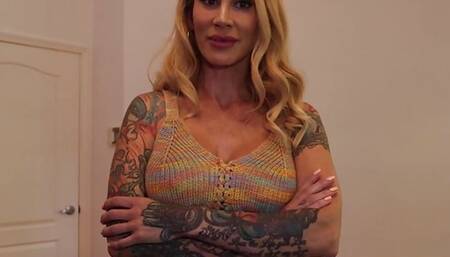 Deepthroating tattooed stepmommy MILF pussynailed in POV