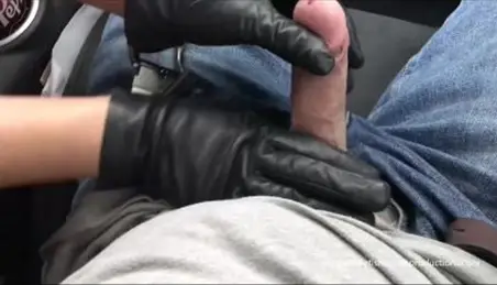 Leather Gloves - Tease & Denial Leather Gloves Porn Videos (2) - FAPSTER