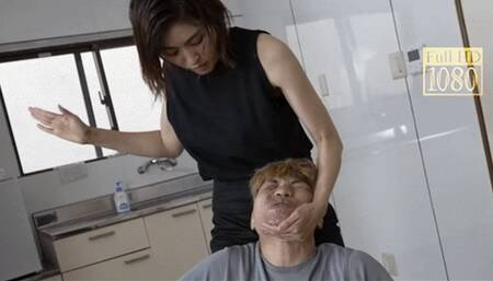 Faceslapping and foot domination by beauties