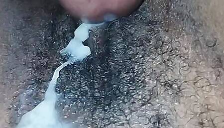 Blowjob And The Hairy Pussy So Good, I Had To Cum So Hard