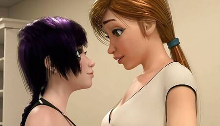 Buck Love - A Futanari Dasher Hooks Up With One Of Her Delivers!