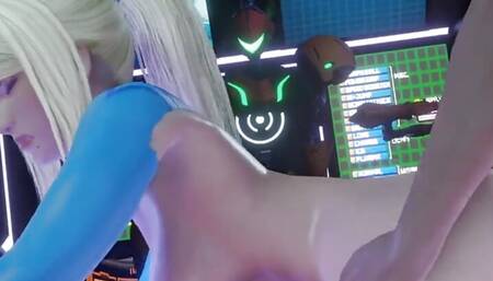 Samus Aran Ass Pounding