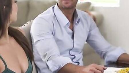 Spencer Bradley and Kyler Quinn are enjoying Thanksgiving dinner with Ryan Mclane and Will Pounder, their respective partners. The four