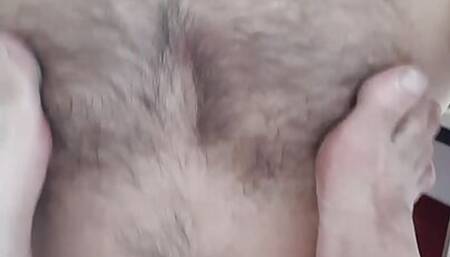 Foot Play After Trip.