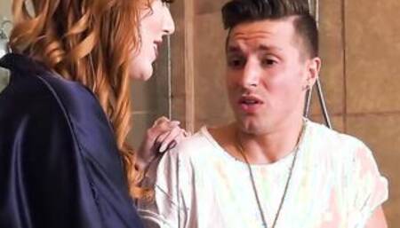 My Tall Red Fellatio Ex-Fiance Fucks The Plumber - Lauren Phillips two