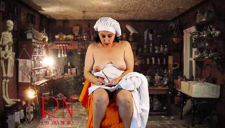 CINDERELLA. Episode 1 Cinderella without panties sews dresses for her stepmother and stepsisters. 1