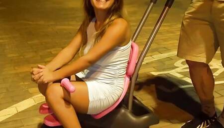 Mini-Motomami and her raw fucks! Midget Munequita Enfadada wants a hardcore one