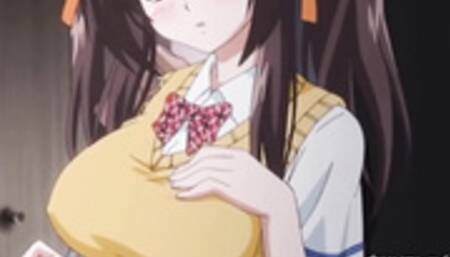 Petite Hentai Girl Blackmailed into First BLowjob