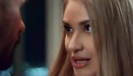 Deeper. Amazingly Goddess gold digger is seduced by boyfriend's dad