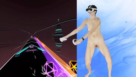Week 2 - VR Dance Workout. Julia V Earth is making progress.