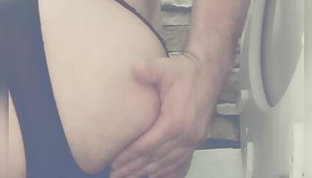 Finally got this fat buttplug up my ass