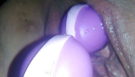 Black Countess Piss with Love Balls