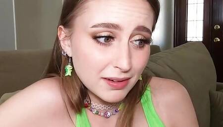 Hairy stepdaughter drilled in wet pussy in POV by stepfather