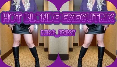 Hot Blonde Executrix