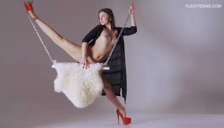 Fascinating Kimber's russian sex