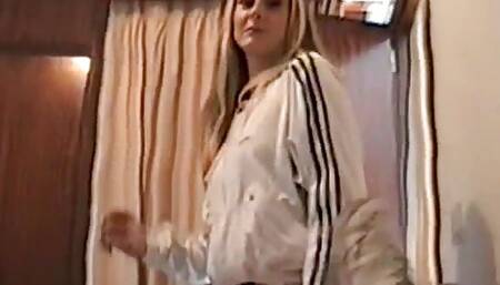 Filming my uncle and slutty Nikola with upturned nipples and tight pussy craving to be filled