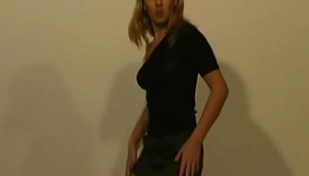 Jitka's first porn performance is a blonde whore who touches herself for your pleasure