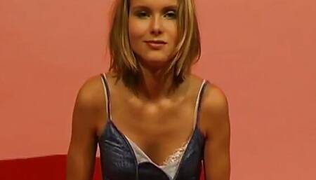 From the Czech Republic Zuzana the blonde who became a successful pornstar thanks to this video