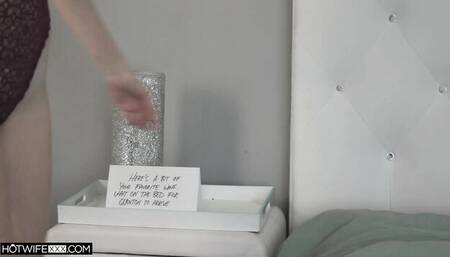 Hot Wife XXX featuring Blaire Ivory and Quinton James's small tits scene