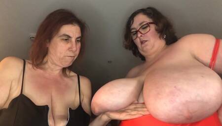McKenzie and Aunty in Huge Boob Lovers - SecretHandful