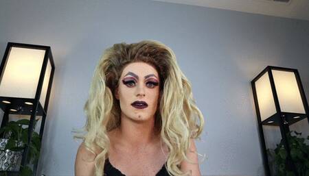 Cum Covered Sissy is Exposed