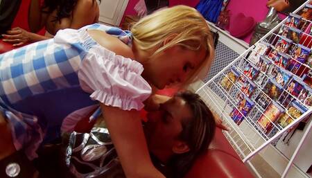 Chloe Conrad And India Babe Get Fucked At The Fun Factory