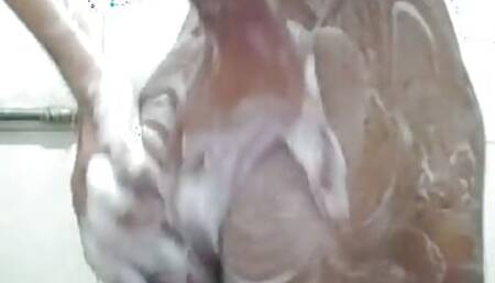 Fingering My Tight Ass and Shower