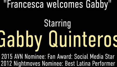 Shaggy Francesca Le and Gabby Quinteros's vibrator clip