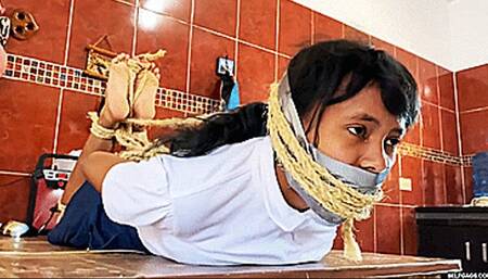 She Really Need The Babysitting Job But First She Must Learn To Play Tie-Up Games! (high res mp4)