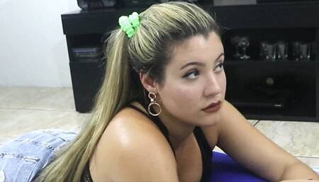 Smoking Sexy Blonde 120's (Model Andressa Video 0111) (1920X1080)