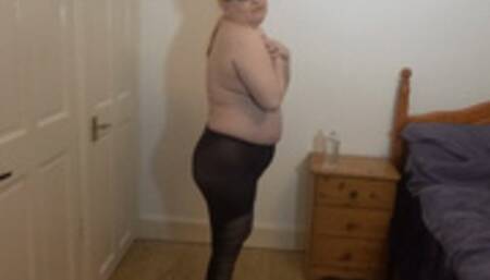 oil and pantyhose
