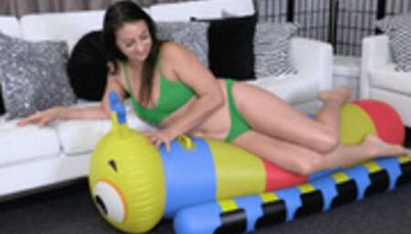 Indica Jane: Humping Mr Winks the Inflatable Caterpillar - mp4 4k