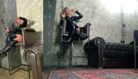 Domina Evgenia - mistress in black